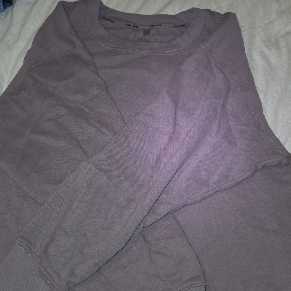 Calvin Klein Men's Lavender Sweatshirt